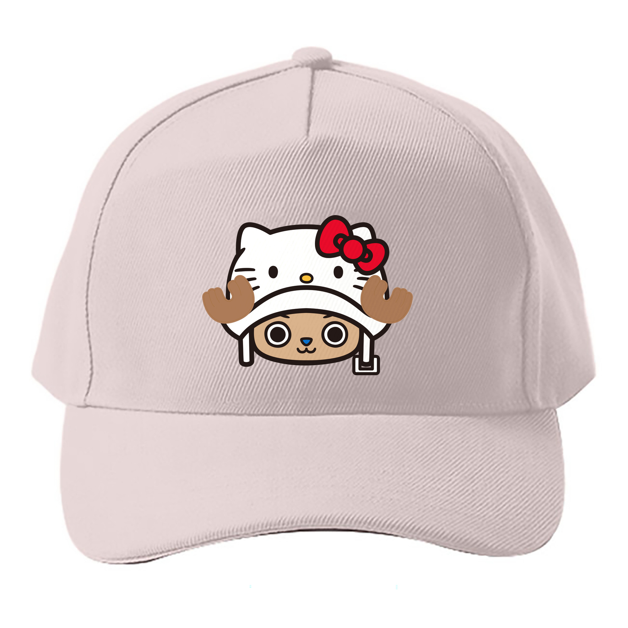（画像用） Hello Kitty ハローキティ ベースボールキャップ 綿100％ 男女兼用 帽子 スポーツ